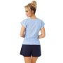 Piżama bawełniana w gwiazdki - Star short granatowa - 3
