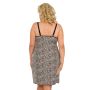 Seksowna koszula nocna w panterkę - Omari II plus size - 4