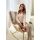 Women's pajamas long pants - Daphne long beige