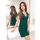 Elegant shirt with lace - Ivana green
