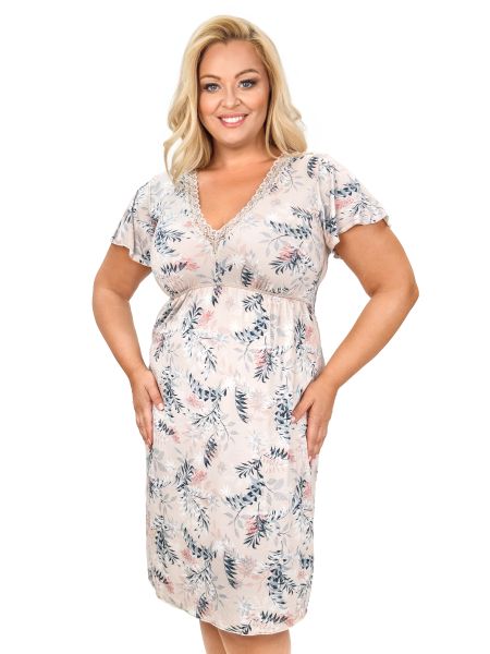 Koszula nocna damska plus size - Goya plus size - 2