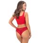 Seksowne koronkowe brazyliany - 270 czerwone - 2