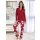 Elegant women`s long-sleeved pajamas - Brigitte Long