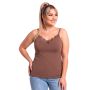106 brązowy plus size podkoszulek - 3